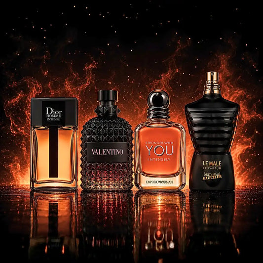 INCLUYE🔸DIOR HOMME 🔸VALENTINO🔸YOU INTENSELY🔸JEAN PAUL LE MALE🔸100ML Todos